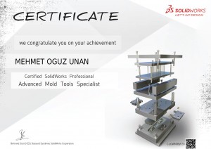 Solidworks ''Kalıp Araçları'' Uzman Sertifikası